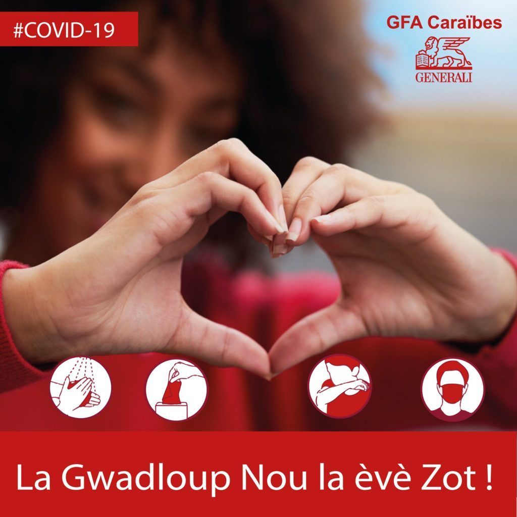 La Lutte contre le Covid-19 continue, particulièrement en Guadeloupe placée en zone d